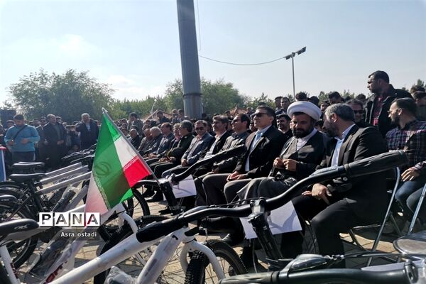همایش بزرگ دوچرخه سواری در «بناب» شهر دوچرخه ایران