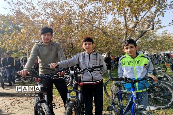 همایش بزرگ دوچرخه سواری در «بناب» شهر دوچرخه ایران