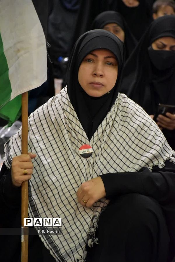 همنوایی مادران و کودکان 125 کشور در قم با مظلومان فلسطینی