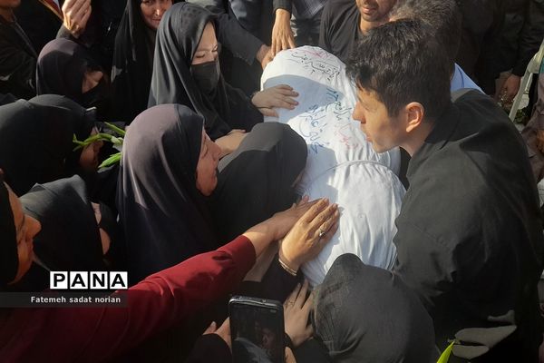 مراسم تشییع پیکر پاک شهید مدافع حرم