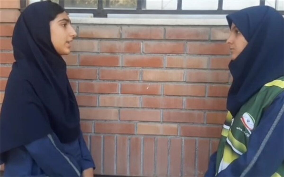 نظرات دانش‌آموزان دبیرستان تربیت رودهن درباره ویژگی‌های یک دانش‌آموز موفق/فیلم