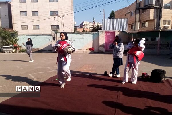 المپیاد ورزشی درون مدرسه‌ای در قائم‌شهر