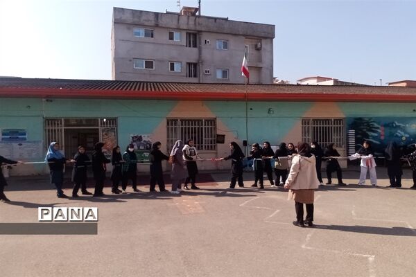 المپیاد ورزشی درون مدرسه‌ای در قائم‌شهر