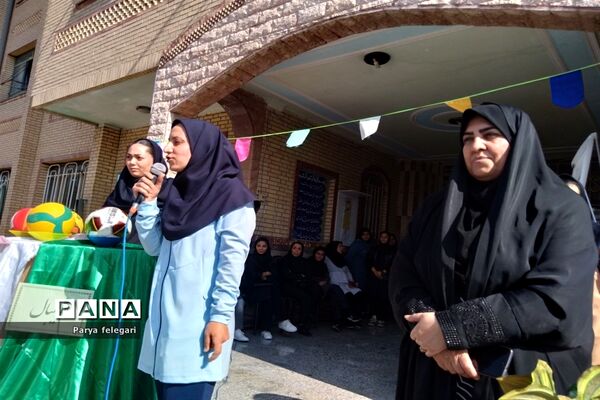 برگزاری المپیاد ورزشی در هنرستان فدک شهرستان قرچک