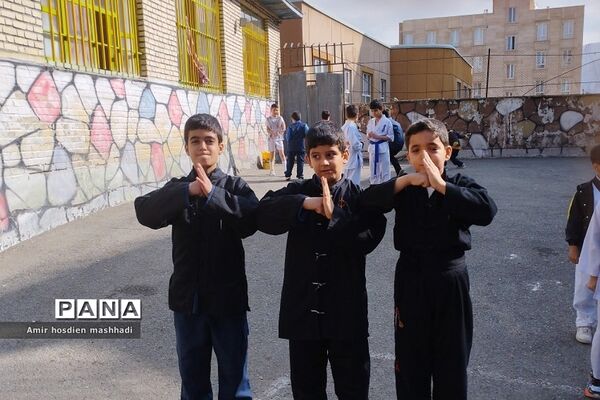 المپیاد ورزش‌های رزمی در دبستان دانش رودهن