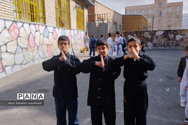 المپیاد ورزش‌های رزمی در دبستان دانش رودهن