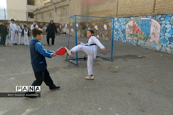 المپیاد ورزش‌های رزمی در دبستان دانش رودهن