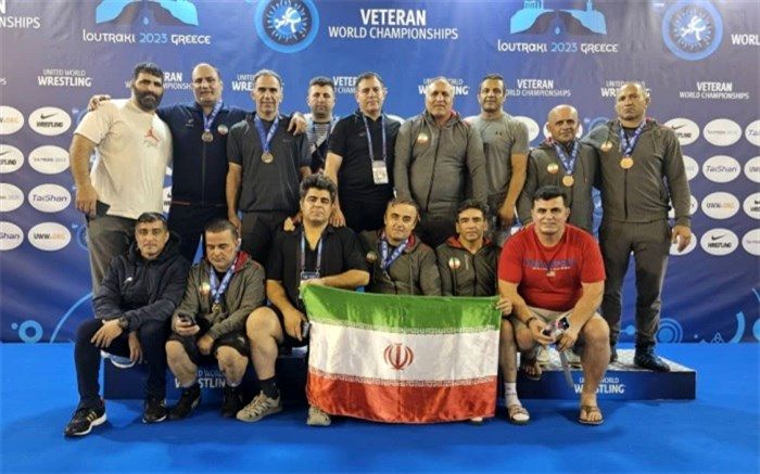 کسب 7 مدال فرنگی‌کاران ایران در مسابقات پیشکسوتان جهان