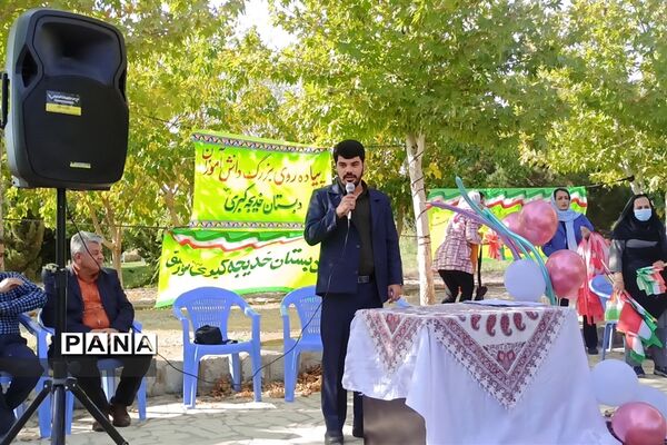 پیاده‌روی بزرگ دانش‌آموزی در شهر سورمق