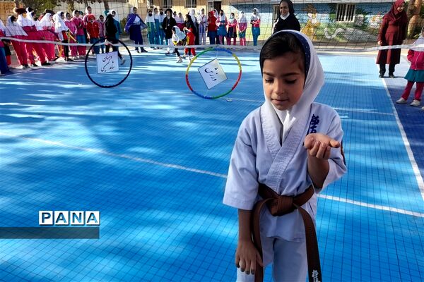 شور ونشاط در مدارس شهرستان آباده در هفته تربیت‌بدنی