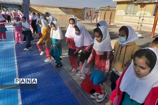 شور ونشاط در مدارس شهرستان آباده در هفته تربیت‌بدنی