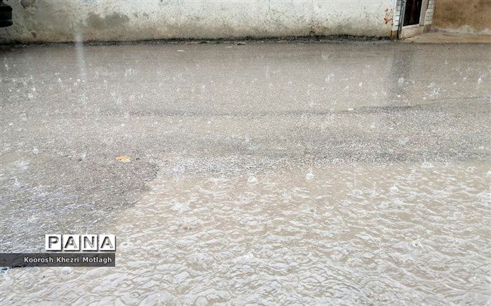 باران و رعد و برق در جنوب کشور