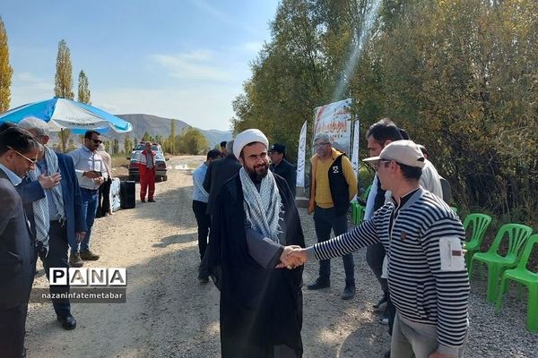 برگزاری مسابقه دوچرخه‌سواری کوهستان به‌مناسبت هفته تربیت‌بدنی در شهرستان فیروزکوه