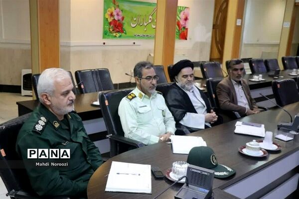جلسه مراسم راهپیمایی ۱۳ آبان در شهرستان شهرضا