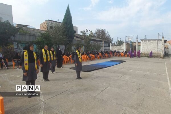 المپیاد ورزشی در دبیرستان عصمت گلوگاه