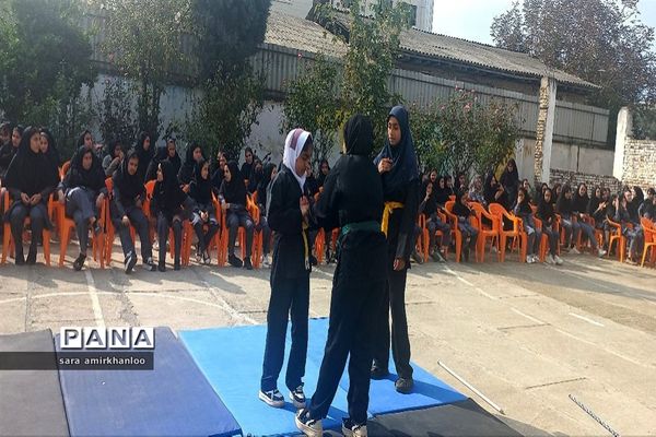 المپیاد ورزشی در دبیرستان عصمت گلوگاه