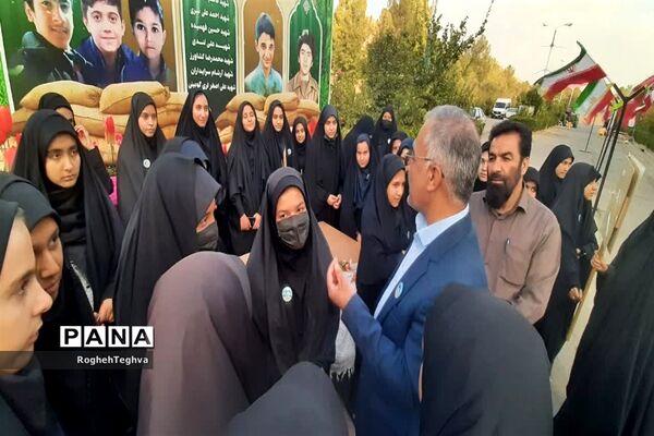 حضور دانش‌آموزان اقلید در اردوی شهید نیری