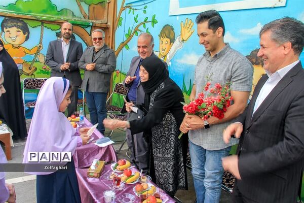 کلنگ زنی مدرسه خیرساز یاران خمینی منطقه ۱۳
