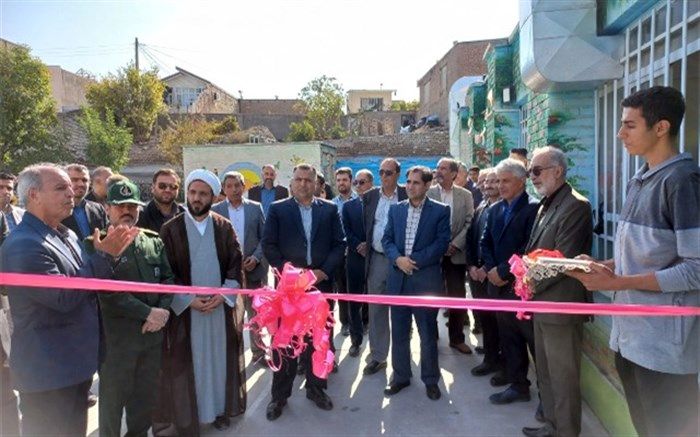 افتتاح زمین چمن مصنوعی هنرستان سهند نیشابور