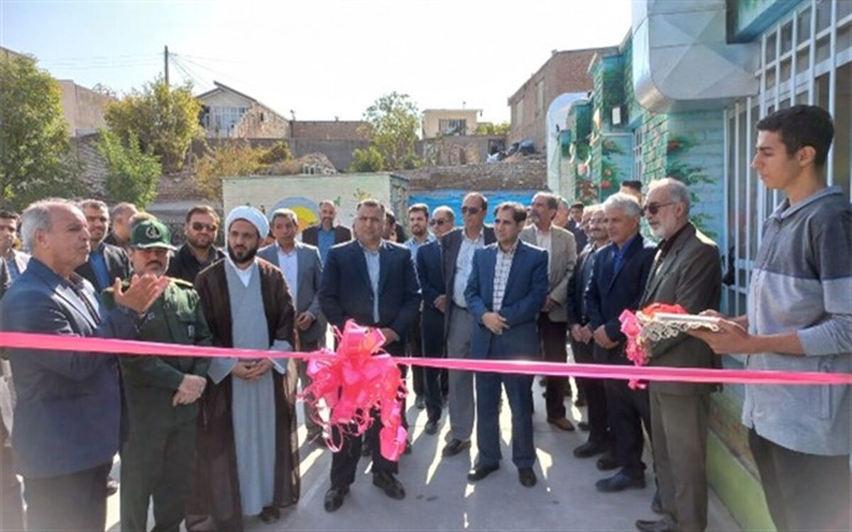 افتتاح زمین چمن مصنوعی هنرستان سهند نیشابور