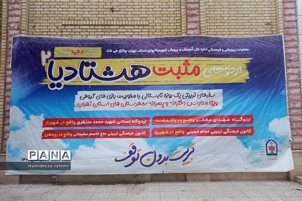 روز پایانی اردوی مثبت‌هشتادیا ۲  ویژه پسران در کانون امام خمینی(ره)