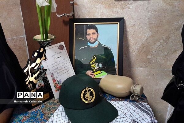 برگزاری آیین یادبود شهید مدافع امنیت بهارستانی