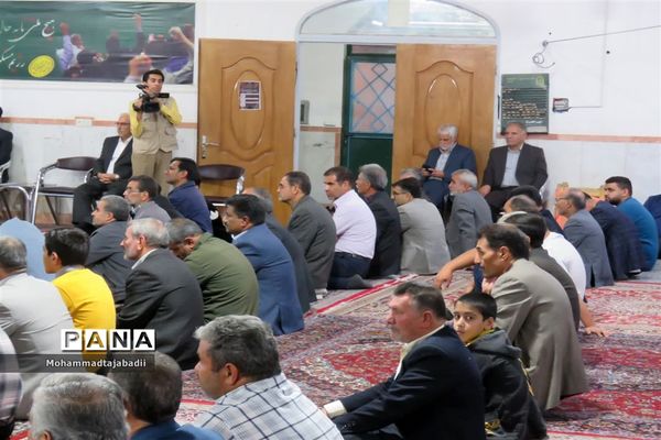 مراسم تکریم خدام موکب امام رضا (ع) شهرستان سبزوار