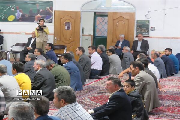 مراسم تکریم خدام موکب امام رضا (ع) شهرستان سبزوار