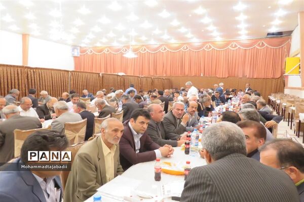 مراسم تکریم خدام موکب امام رضا (ع) شهرستان سبزوار