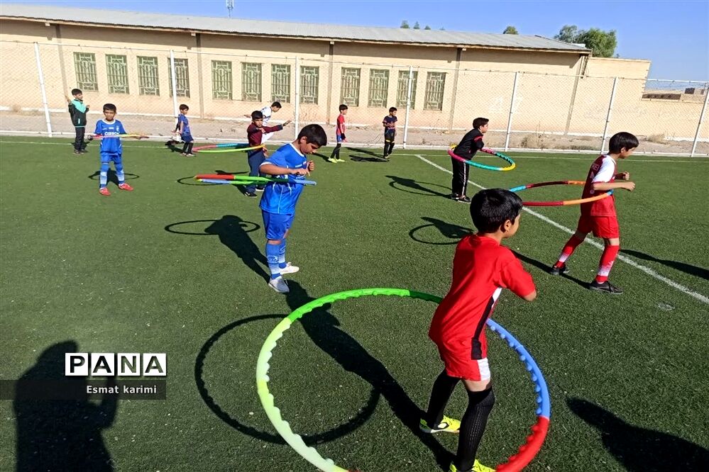 هفته تربیت‌بدنی در دبستان جیحون