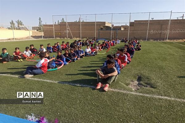 هفته تربیت‌بدنی در دبستان جیحون