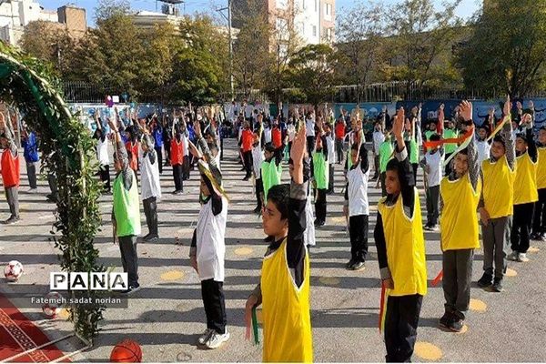 افتتاحیه استانی مسابقات ورزشی دانش آموزان استان امیدستان ورزش به مناسبت هفته تربیت‌بدنی
