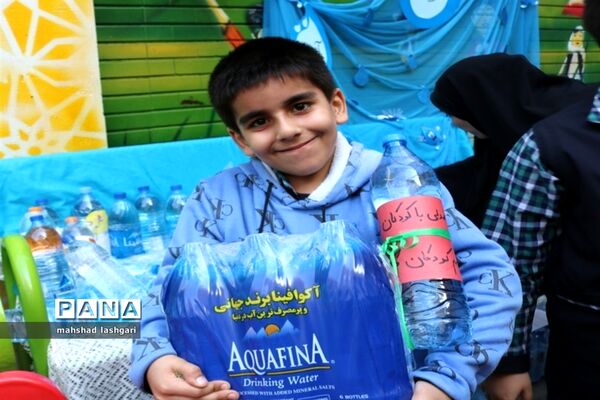 حمایت دانش‌آموزان منطقه ۱۰ از کودکان غزه
