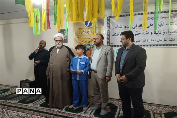 برگزاری نماز جماعت در مدارس شهرستان جویبار