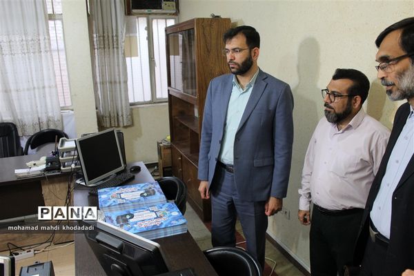 بازدید مدیرکل اداره  فرهنگ و ارشاد اسلامی خوزستان از دفتر خبرگزاری پانا