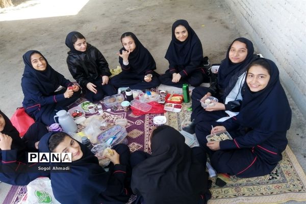 اردوی درون‌ مدرسه‌ای با موضوع سفره سلامت در مدارس شهریار