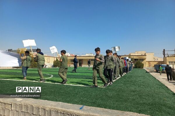 برگزاری المپیاد ورزشی درون‌مدرسه‌ای در دبستان ابوعلی‌سینا شهرستان فیروزکوه