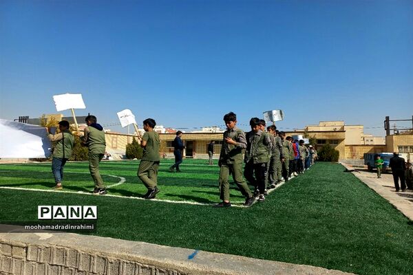 برگزاری المپیاد ورزشی درون‌مدرسه‌ای در دبستان ابوعلی‌سینا شهرستان فیروزکوه