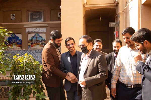 مراسم تودیع و معارفه معاونت‌ها و کارشناسان سازمان دانش‌آموزی استان یزد
