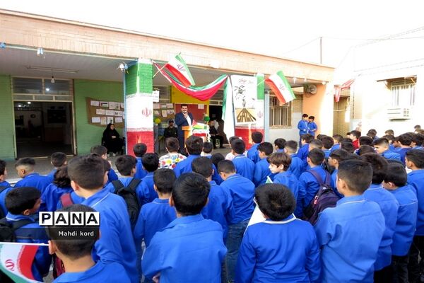 پویش طوفان آب در مدرسه فرهنگیان شوش