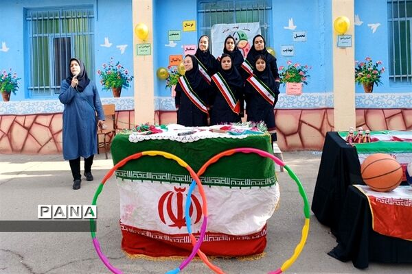 برگزاری المپیاد ورزشی در دبیرستان دخترانه کوثر قرچک