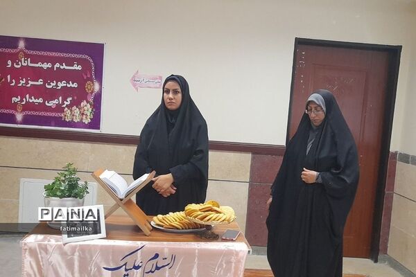 جشن میلاد امام حسن عسکری( ع) در دبیرستان دخترانه شهید سردار سلیمانی شهرستان فیروزکوه