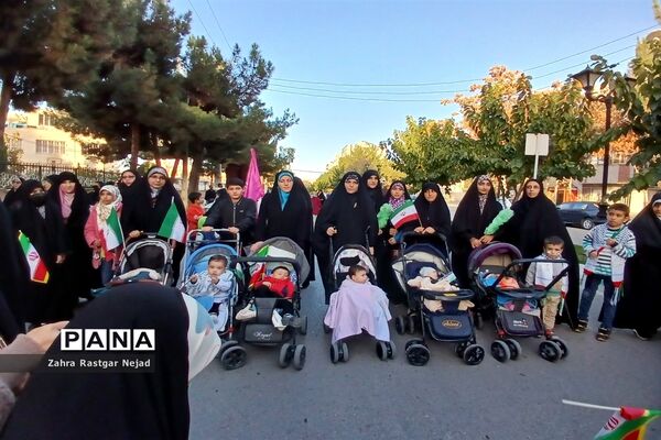 مراسم‌ حمایت‌ از‌مردم‌ مظلوم‌ فلسطین شهرستان بجنورد