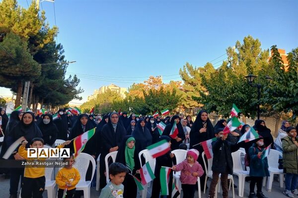 مراسم‌ حمایت‌ از‌مردم‌ مظلوم‌ فلسطین شهرستان بجنورد