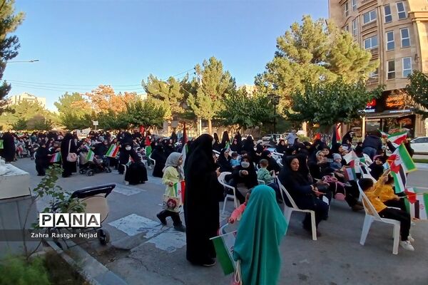 مراسم‌ حمایت‌ از‌مردم‌ مظلوم‌ فلسطین شهرستان بجنورد