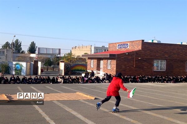 گرامیداشت هفته تربیت‌بدنی در دبیرستان الزهرا(س) و فرهنگ مرحوم فخرایی