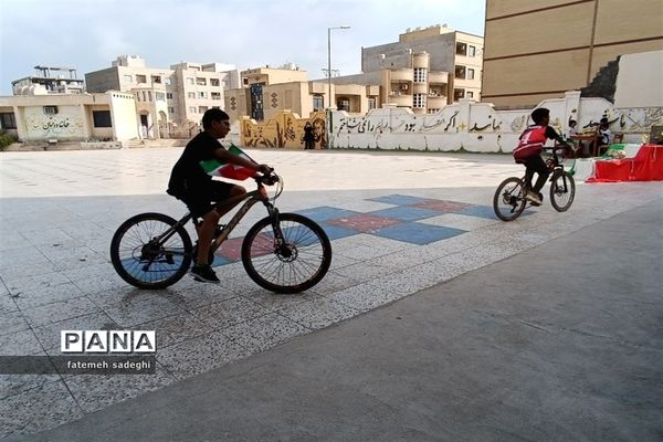 المپیاد ورزشی درون مدرسه‌ای در شهرستان قشم