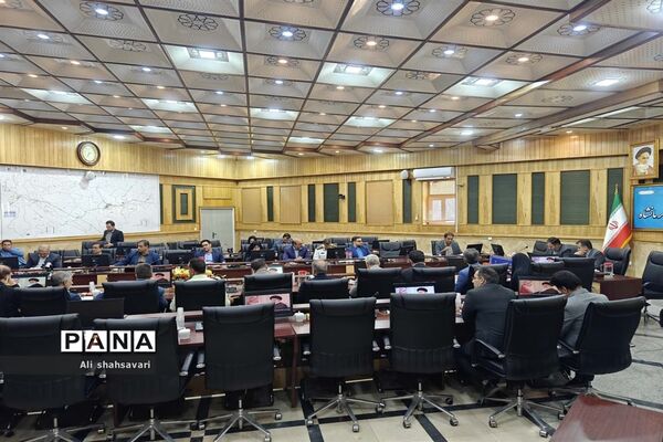 نشست شورای آموزش و پرورش استان کرمانشاه