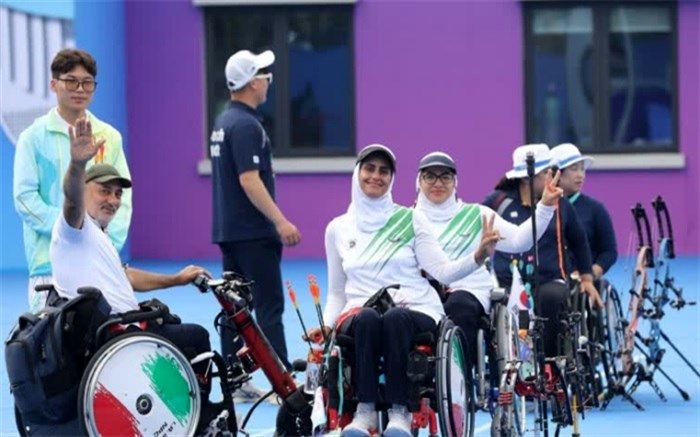 ایران در مسابقات دوبل کامپوند بانوان به مدال برنز رسید