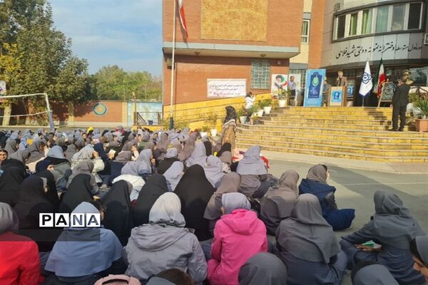 اختتامیه جشنواره بهداشت روان دبیرستان تیمسار فلاحی  ناحیه یک کرج